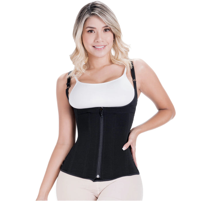 SONRYSE 024ZF | Tummy Control Shapewear Vest Girdle | Daily Use Open Bust Shaper | Powernet