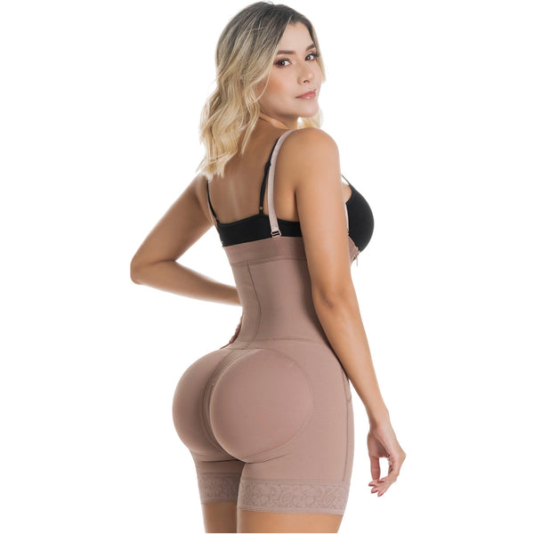 SONRYSE 050ZL | Fajas Colombianas Postpartum Stage 2 Lipo Compression Garment | Daily Use Open Bust & Tummy Tuck Shapewear | Powernet