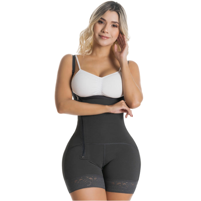 SONRYSE 050ZL | Fajas Colombianas Postpartum Stage 2 Lipo Compression Garment | Daily Use Open Bust & Tummy Tuck Shapewear | Powernet