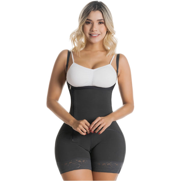 SONRYSE 050ZL | Fajas Colombianas Postpartum Stage 2 Lipo Compression Garment | Daily Use Open Bust & Tummy Tuck Shapewear | Powernet