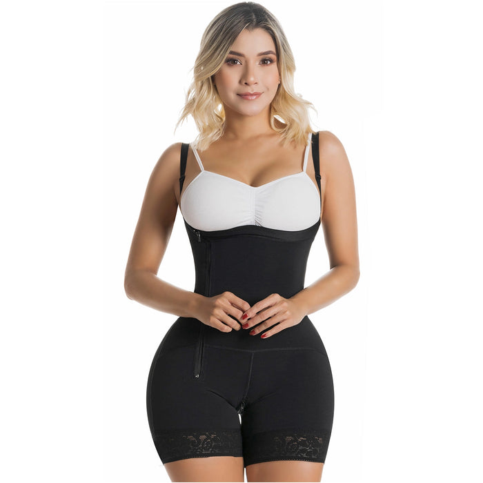 SONRYSE 050ZL | Fajas Colombianas Postpartum Stage 2 Lipo Compression Garment | Daily Use Open Bust & Tummy Tuck Shapewear | Powernet