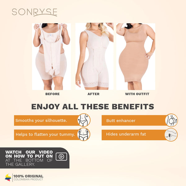 SONRYSE 058BF | Colombian Shapewear | Postpartum | Post Surgery Stage 2 Fajas Colombianas