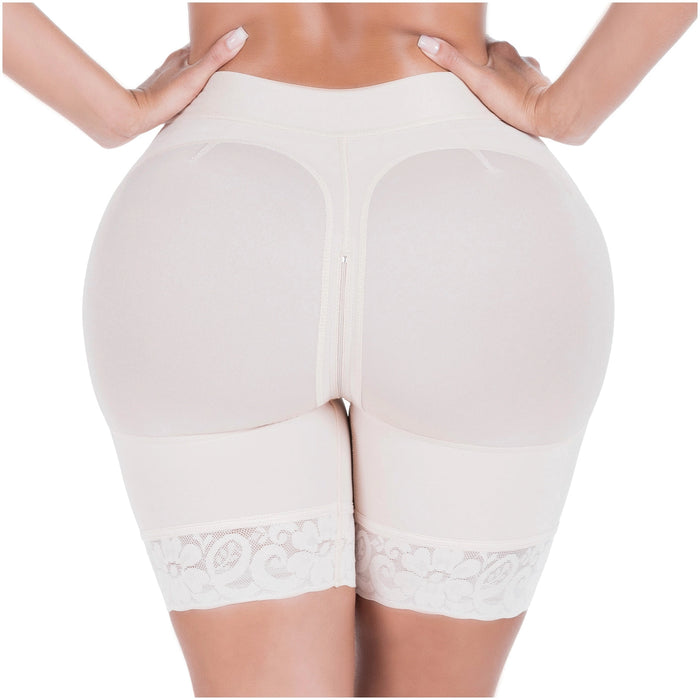 SONRYSE 070ZF | Fajas Colombianas Control Bum Lift Shapewear Shorts | Daily Use | Powernet