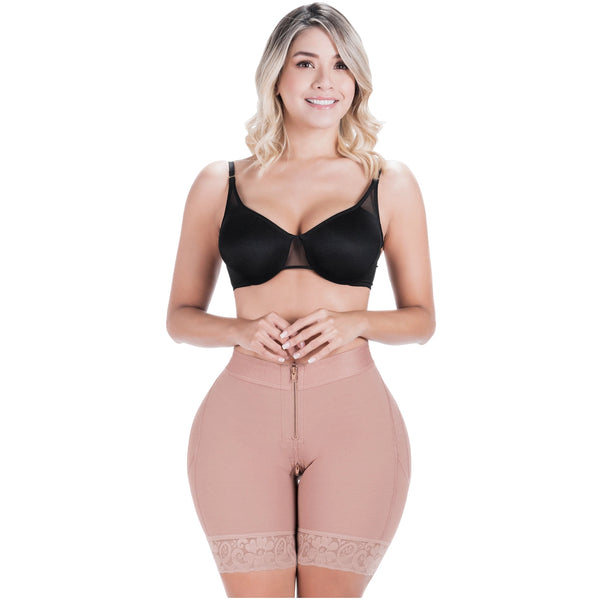 SONRYSE 070ZF | Fajas Colombianas Control Bum Lift Shapewear Shorts | Daily Use | Powernet