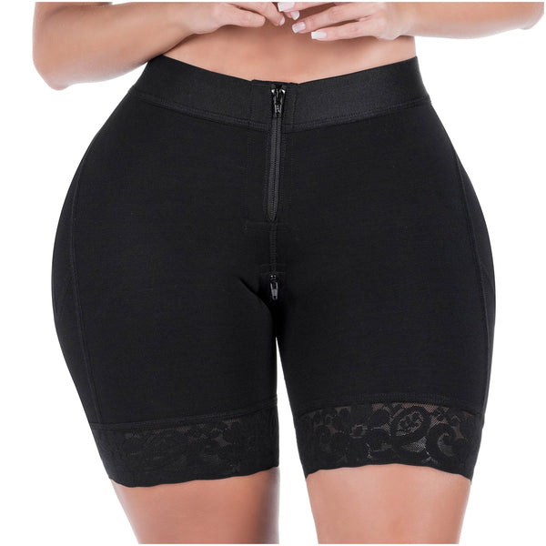 SONRYSE 070ZF | Fajas Colombianas Control Bum Lift Shapewear Shorts | Daily Use | Powernet