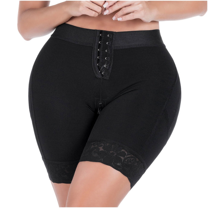 SONRYSE 071BF | Fajas Colombianas Butt Lifting with Tummy Control Shapewear Shorts | Daily Use | Powernet