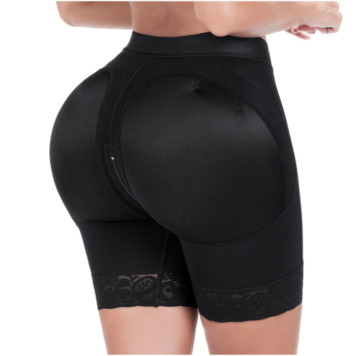 SONRYSE 071BF | Fajas Colombianas Butt Lifting with Tummy Control Shapewear Shorts | Daily Use | Powernet