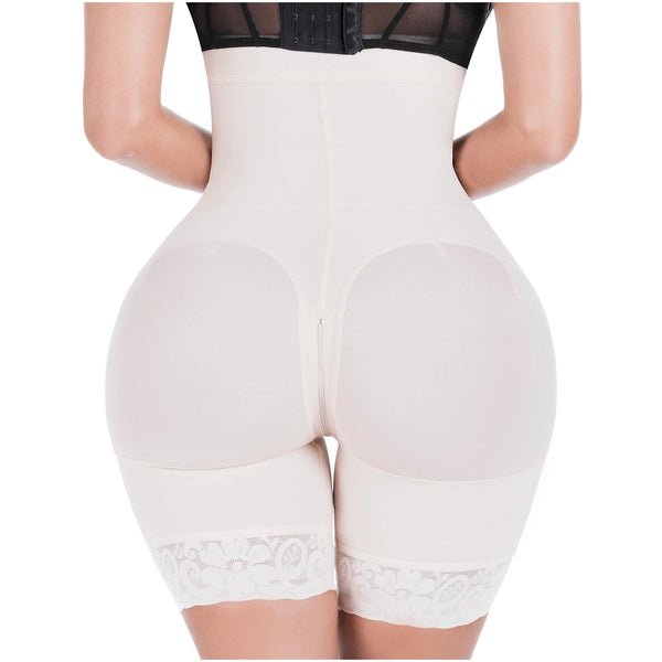 SONRYSE 072BF | Fajas Colombianas Tummy Control Butt Lifting Shapewear Shorts | Daily Use | Powernet