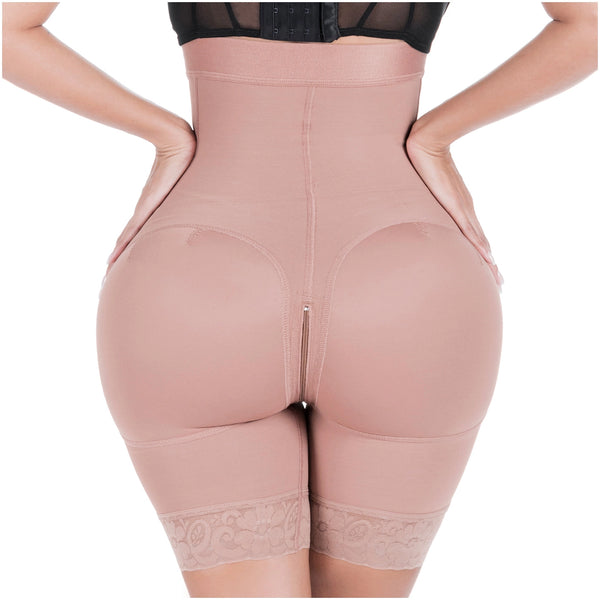 SONRYSE 072BF | Fajas Colombianas Tummy Control Butt Lifting Shapewear Shorts | Daily Use | Powernet