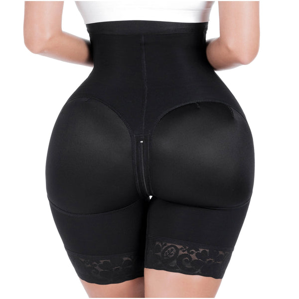 SONRYSE 072BF | Fajas Colombianas Tummy Control Butt Lifting Shapewear Shorts | Daily Use | Powernet