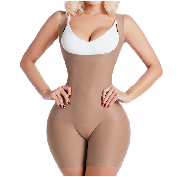 Sonryse SP33NC Short Faja Colombiana Shapewear for Women | Everyday Use & Dress Nightout Girdle | Ultra light microfiber