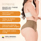 Sonryse SP645NC | 2-Pack Fajas Colombianas Tummy Control High Waist Seamless Shapewear Panties