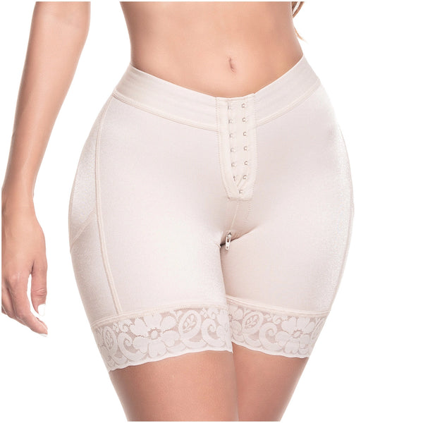 SONRYSE TR71BF | High Waisted Colombian Shaper Shorts for Women | Mid-Length Daily Use | Triconet