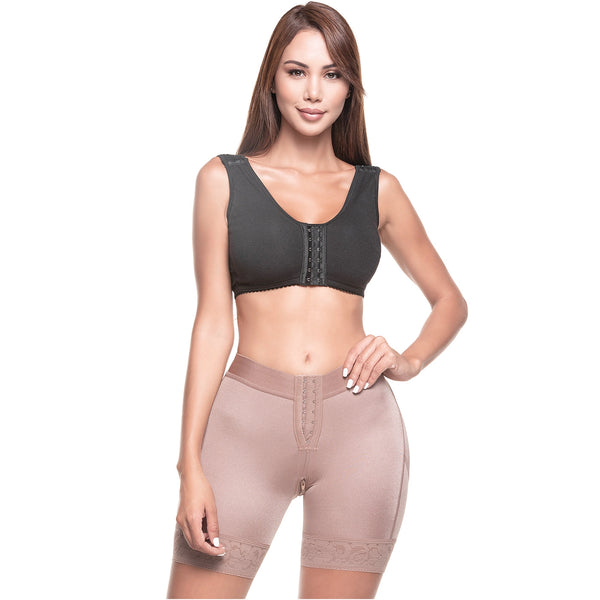 SONRYSE TR71BF | High Waisted Colombian Shaper Shorts for Women | Mid-Length Daily Use | Triconet