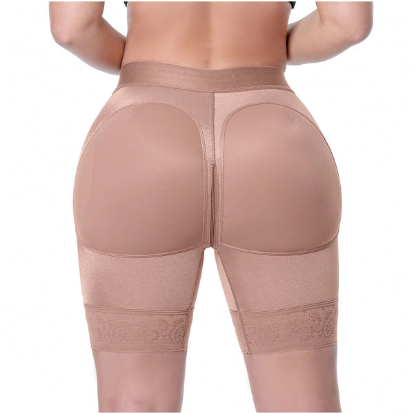 SONRYSE TR71BF | High Waisted Colombian Shaper Shorts for Women | Mid-Length Daily Use | Triconet