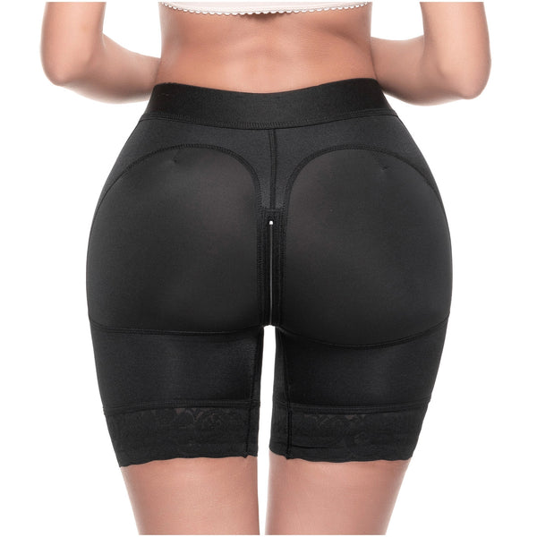 SONRYSE TR71BF | High Waisted Colombian Shaper Shorts for Women | Mid-Length Daily Use | Triconet