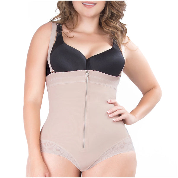 UpLady 6155 | Butt Lifting Strapless Shapewear Bodysuit | Powernet