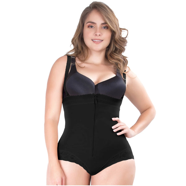 UpLady 6155 | Butt Lifting Strapless Shapewear Bodysuit | Powernet