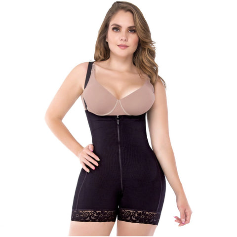 Uplady 6186 | Butt Lifting Shapewear Bodysuit with Wide Hips | Powernet
