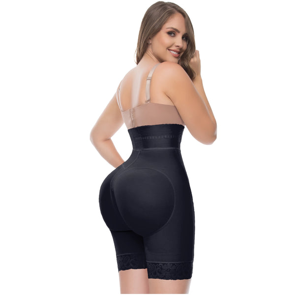 UpLady 6199 | High Waisted Tummy Control Butt Lifter Shapewear Shorts | Powernet