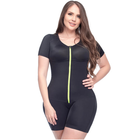 UpLady F-6220 | Athletic Women's Sports Workout Bodysuit with Sleeves | Triconet