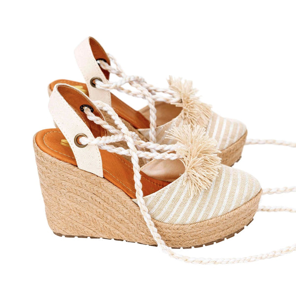 Silvia Cobos Samba Espadrille Pipa Beige - Pal Negocio