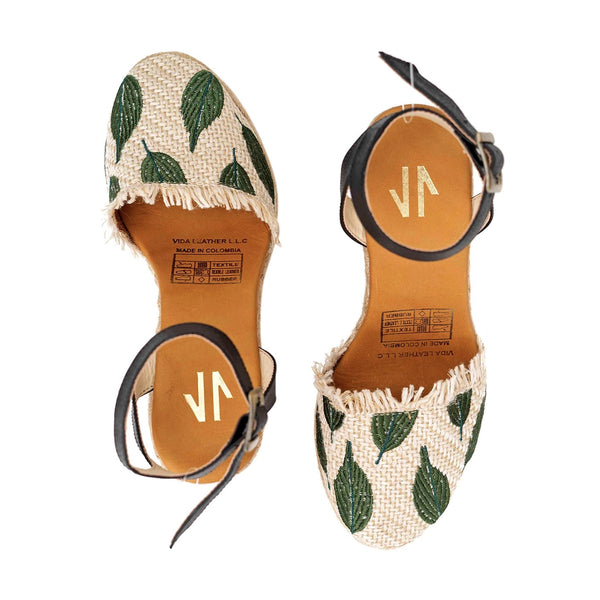 Silvia Cobos Son Espadrille Green - Pal Negocio