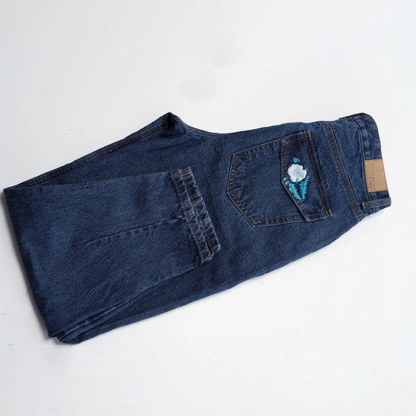 Women On The Go Blue Denim Jean