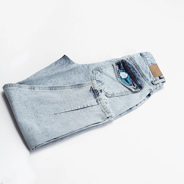 Women On The Go Ice Denim Jean