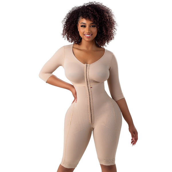 nude stage 1 faja with bra and sleeves 